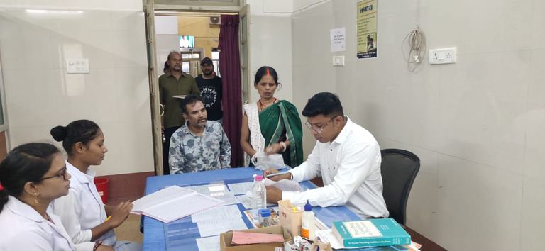 मानसिक स्वास्थ्य जांच एवं परामर्श शिविर का हुआ आयोजन