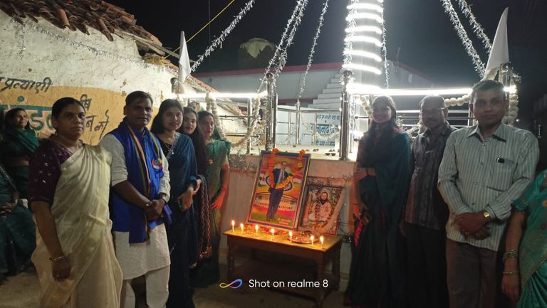 ग्राम घोठा में भारतरत्न डॉ भीमराव अंबेडकर की जयंती मनाई गई