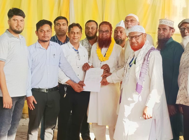 अरसद हुसैन बने अध्यक्ष, जमात की सेवा का लिया संकल्प