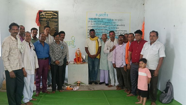 खैरागढ़ में हर्षोल्लास से मनी सेन जयंती, सर्रागोंदी सेन भवन में हुआ भव्य पूजन