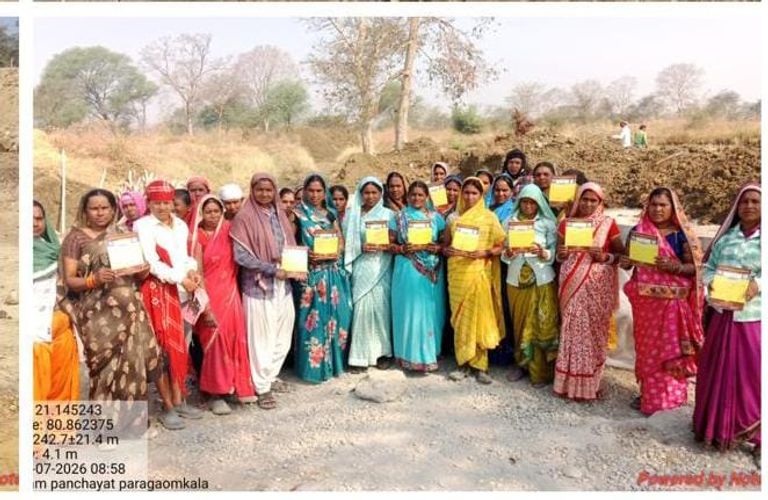 QR कोड से मनरेगा कार्यों की जानकारी, पंचायतों में रोजगार, आवास व चावल दिवस आयोजित