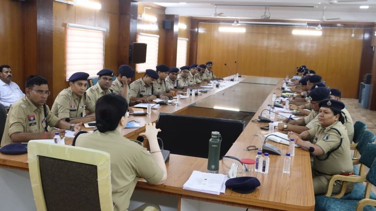 एसपी अंकिता शर्मा की मैराथन बैठक, 10 मिनट में मौके पर पहुंचेगी क्विक रिस्पांस टीम